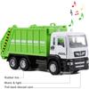 1/50 Garbage Truck Toys Alloy Diecast Cars Trash Truck with Light and Sound Recycled Trucks Toy for Boys