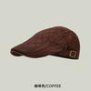 Мужские береты Boina Модная шляпа Masculina Клетчатый стиль Gorro Повседневные шляпы Хлопок Boinas Однотонный берет для мужчин Кепка 6 цветов