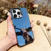 Забавные милые коровы Чехол для телефона Для iPhone 17,16,15,14,13,12,11 Plus,Pro Max,XS,Цветной Посеребренный Внутренний Чехол
