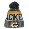 NewEra Et NFL Sport Tricot Bonnet En Tricot Bobble ~ Packers Green Bay