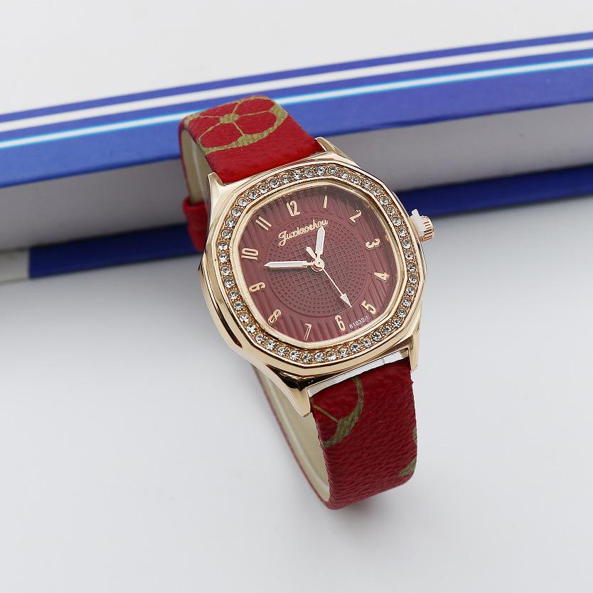 Новые модные персонализированные простые часы, женские часы, цифровые часы с ремнем и бабочкой