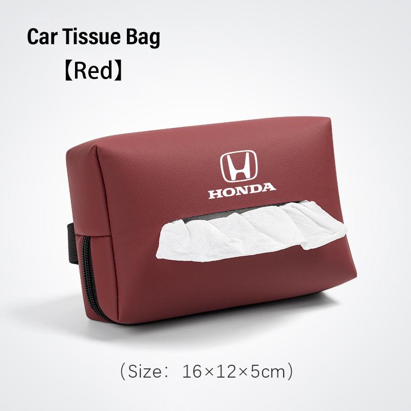 TQDX8 Car Tissue Box Fixed Tissue Storage Box For Honda Civic Accord Crosstour Spirior Odyssey Avancier UR-V Sienna Elysion CR-Z