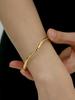 Linky Laboratory Apple Heart Single Bangle B_(Gold)