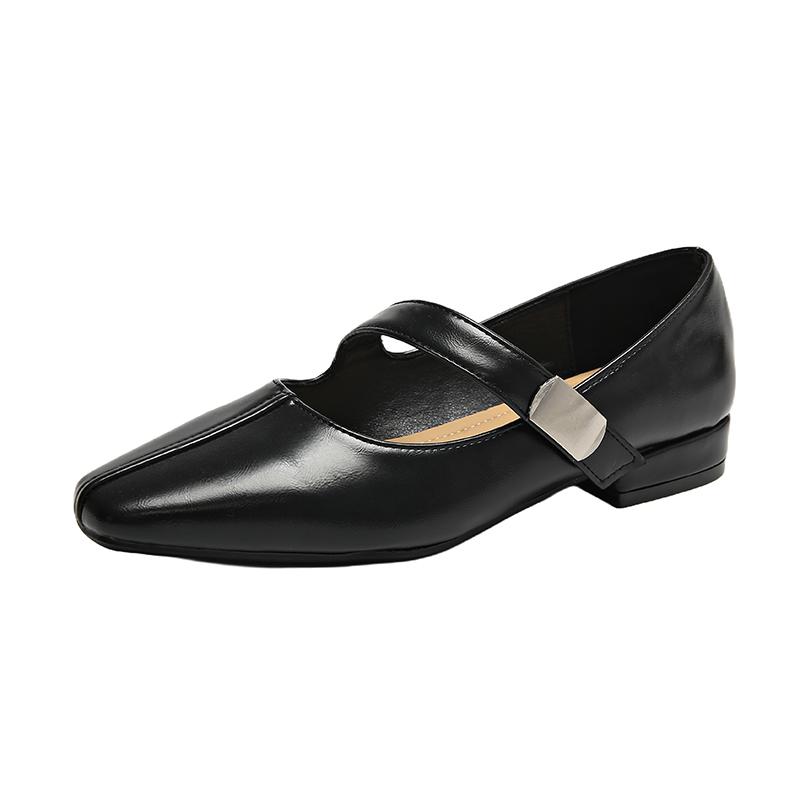 Модная Ретро Обувь Одинарная Женская Обувь Мэри Джейн 2025 Ранняя Осень Новинка Универсальная