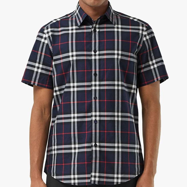 Burberry Check Print S/S Shirt 80208721