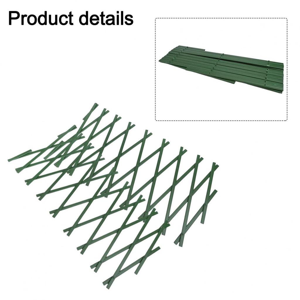 Expandable Plastic Trellis for Garden Use Perfect Support for Climbing Plants