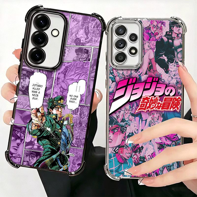 JoJo Adventure Куджо Джотаро Мягкий чехол для телефона для Samsung A17 A27 A07 A37 A57 A16 A56 A15 A55 A14 A54 A13 A53 A26 A36 A25 A35 A24 A