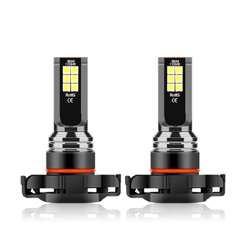 2/4Pcs For Jeep Patriot 2010-2017 Car Front LED Headlights 18000LM Hi/Low Beam Headlamps + 6000K Bright White Fog Light Bulbs