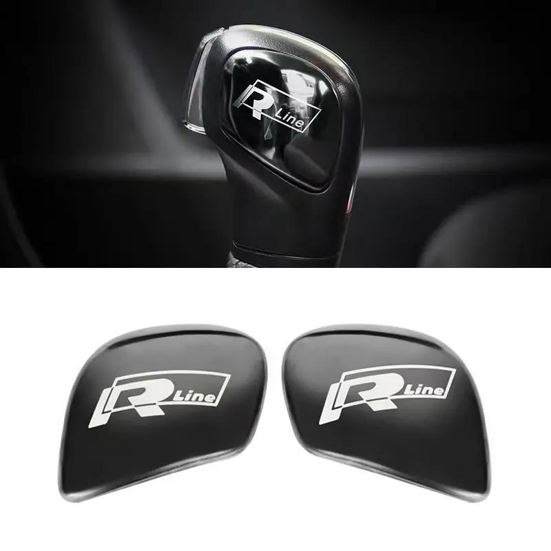 2026 Hot For Volkswagen VW Car Gearbox Control Gear Lever Stickers Shift Stick Handle Accessories For VW GTI Polo Golf Passat Ti