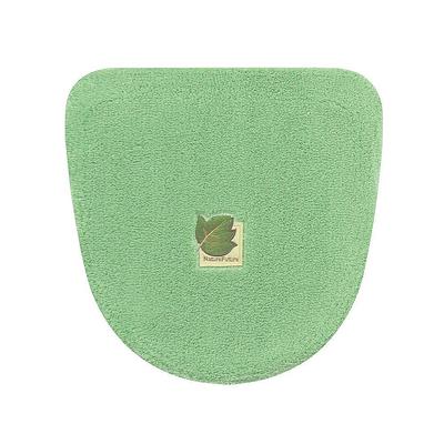 Накладка на крышку унитаза Senko Tiny Leaf для унитазов с подогревом и моющихся, Зеленая