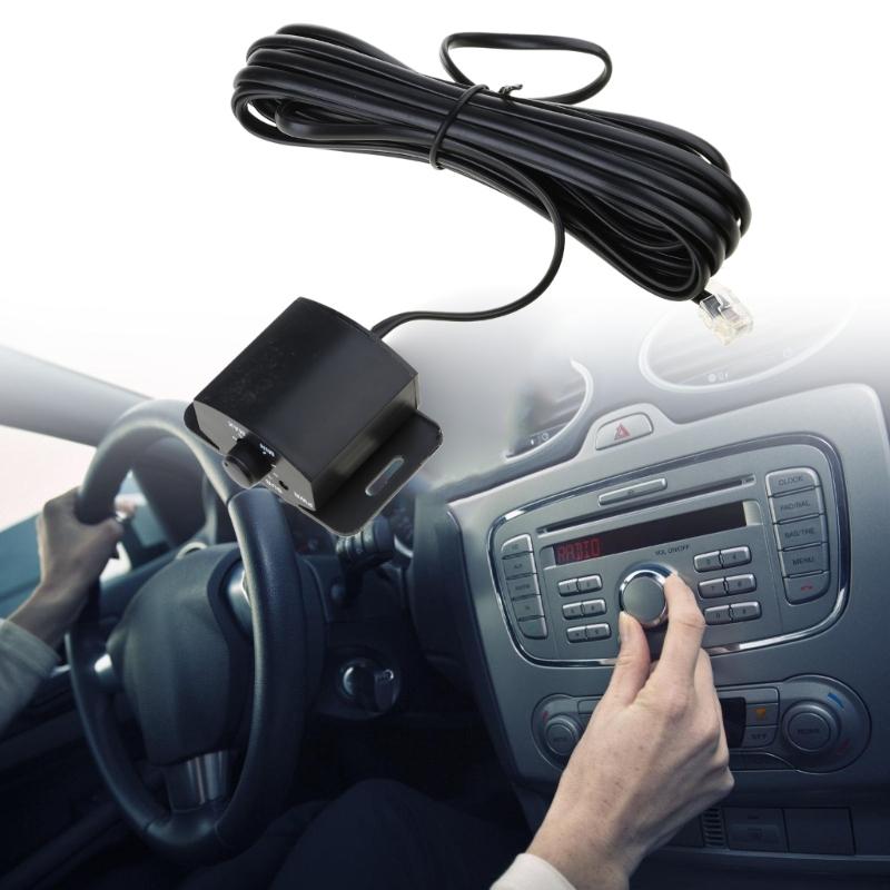 Общий регулятор громкости автомобильного усилителя, регулятор усиления басов, монтируемый на приборную панель регулятор громкости для сабвуфера