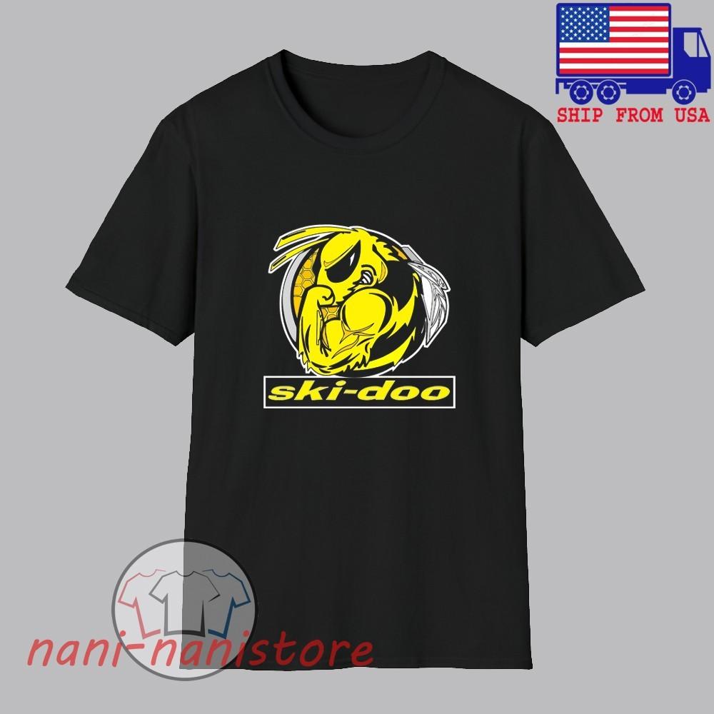 SkiDoo Ski Doo Snowmobile Men#039;s Black Size S5XL Unisex T-Shirt
