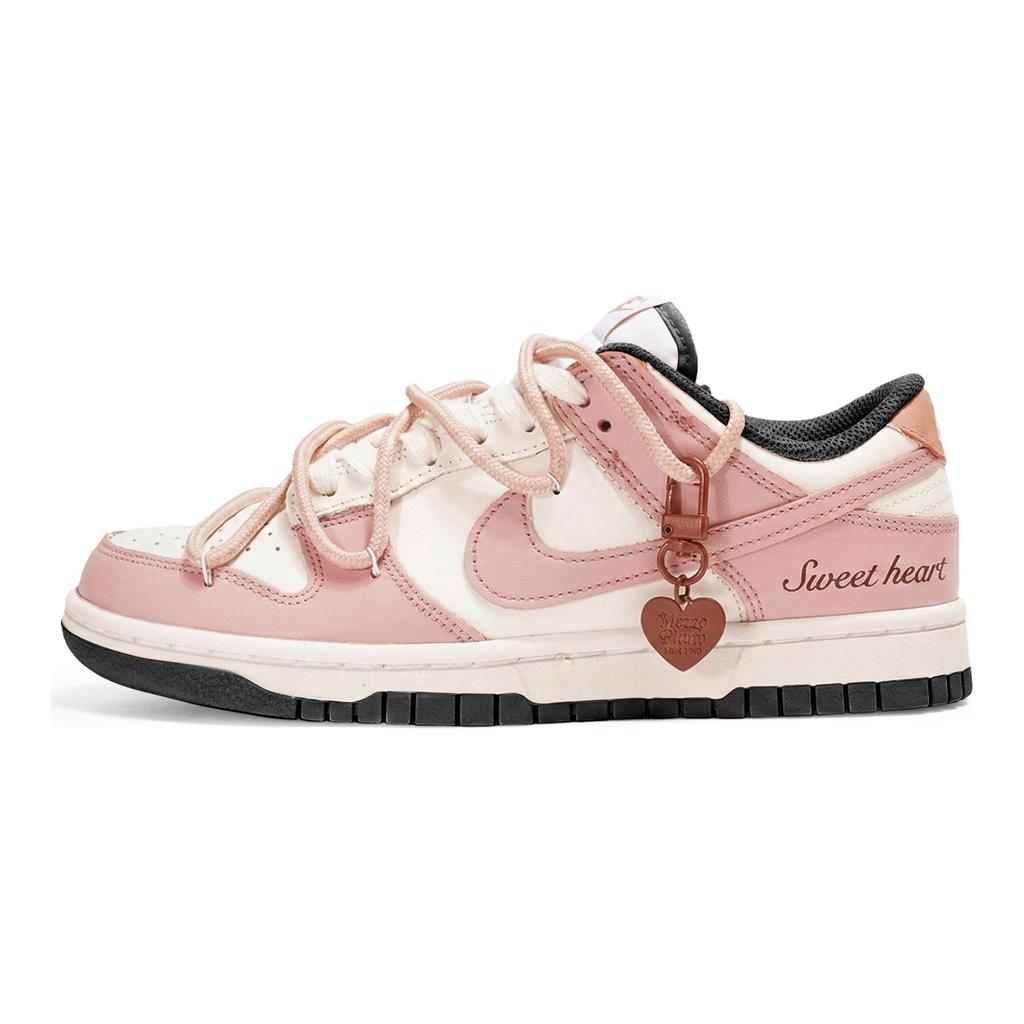 Nike Кроссовки Dunk Milk Peach Pink Mist, Винтажные, Сладкие, Износостойкие, Нескользящие, Низкие, Для скейтборда, Унисекс DD1503-101(Команда2070-)