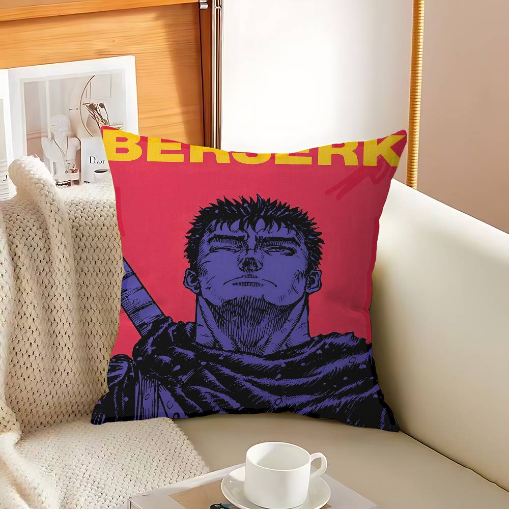 Аниме B-Berserk Гатс и Гриффит Наволочка Дюймы Декор в деревенском стиле Домашняя декоративная наволочка для дивана