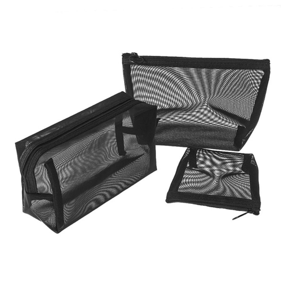 Organizer Zipper Wash Pouch Mesh Package Makeup Bags Storage Bags Bathing Bags Cosmetic Pouch
