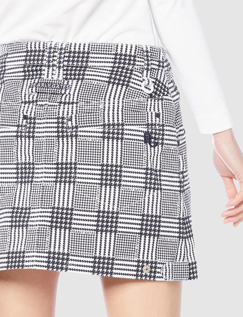 Юбка Luentin Чулки Стрейч Клетка Глен Логотип Стирка Изделия 1 [Pearly Gates] Женская / 055-2134204 121_Темно-синий [M]