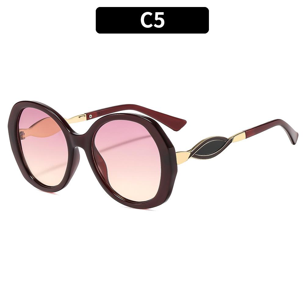 Женские солнцезащитные очки, мужские и женские солнцезащитные очки в большой оправе, модные солнцезащитные очки в круглой оправе.