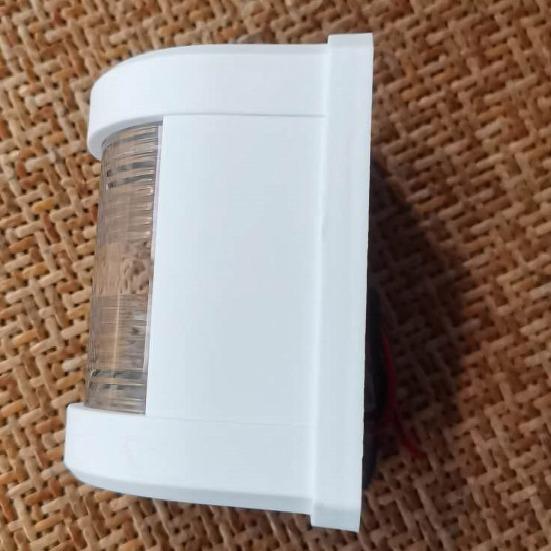 Светодиодный навигационный фонарь, водонепроницаемый светодиодный лодочный фонарь, мини-пластиковый сигнальный фонарь для понтонных лодок, яхт, каяков, воздушных лодок