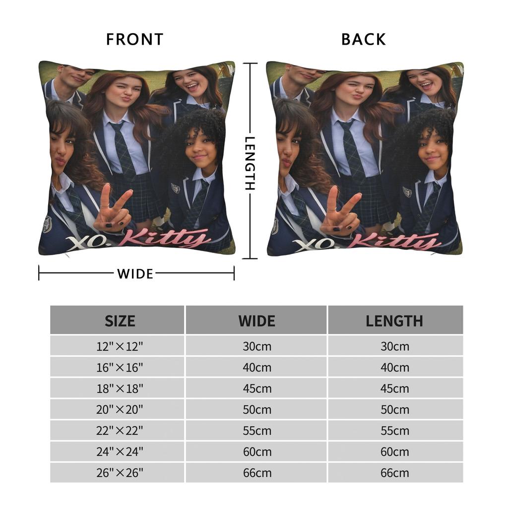 Pillow Case Tv Xo Kitty Kim Min Ho Soft Pillow Cover For Sofa Car Home Decor Kawaii Pillowcases