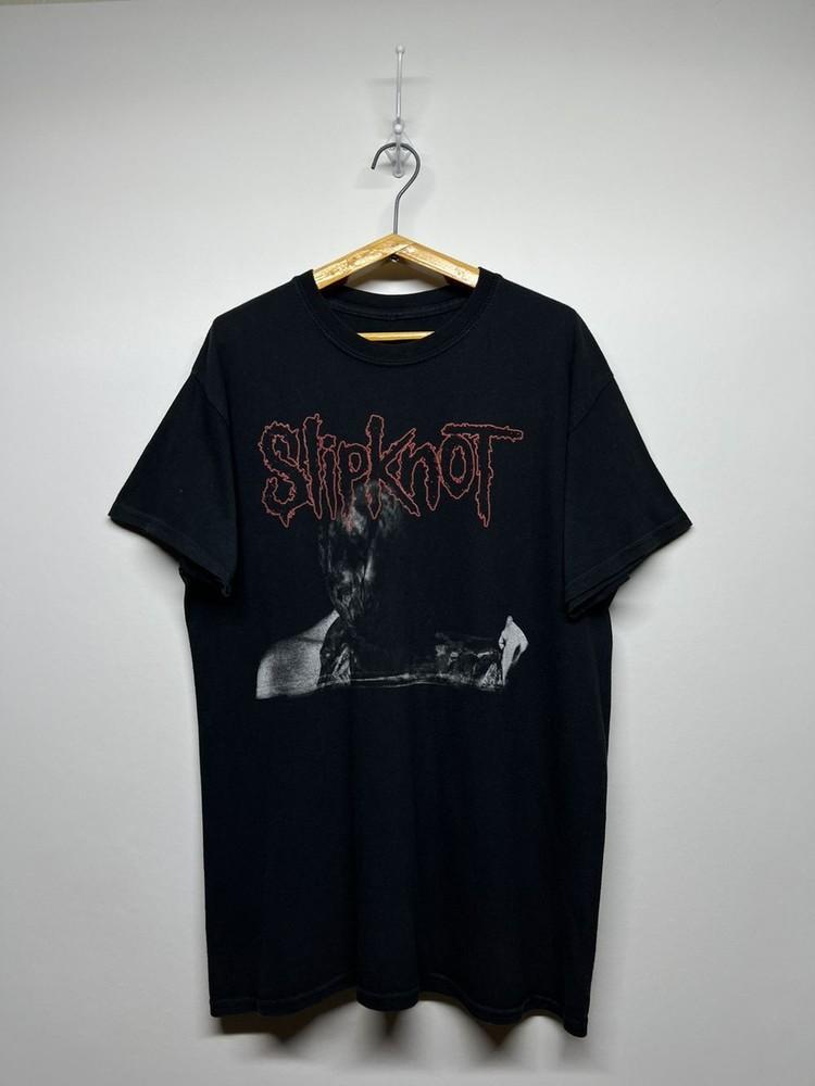 Slipknot 2019 Европейский Тур Графическая Черная Футболка с Коротким Рукавом Унисекс KH11301 Унисекс Футболка