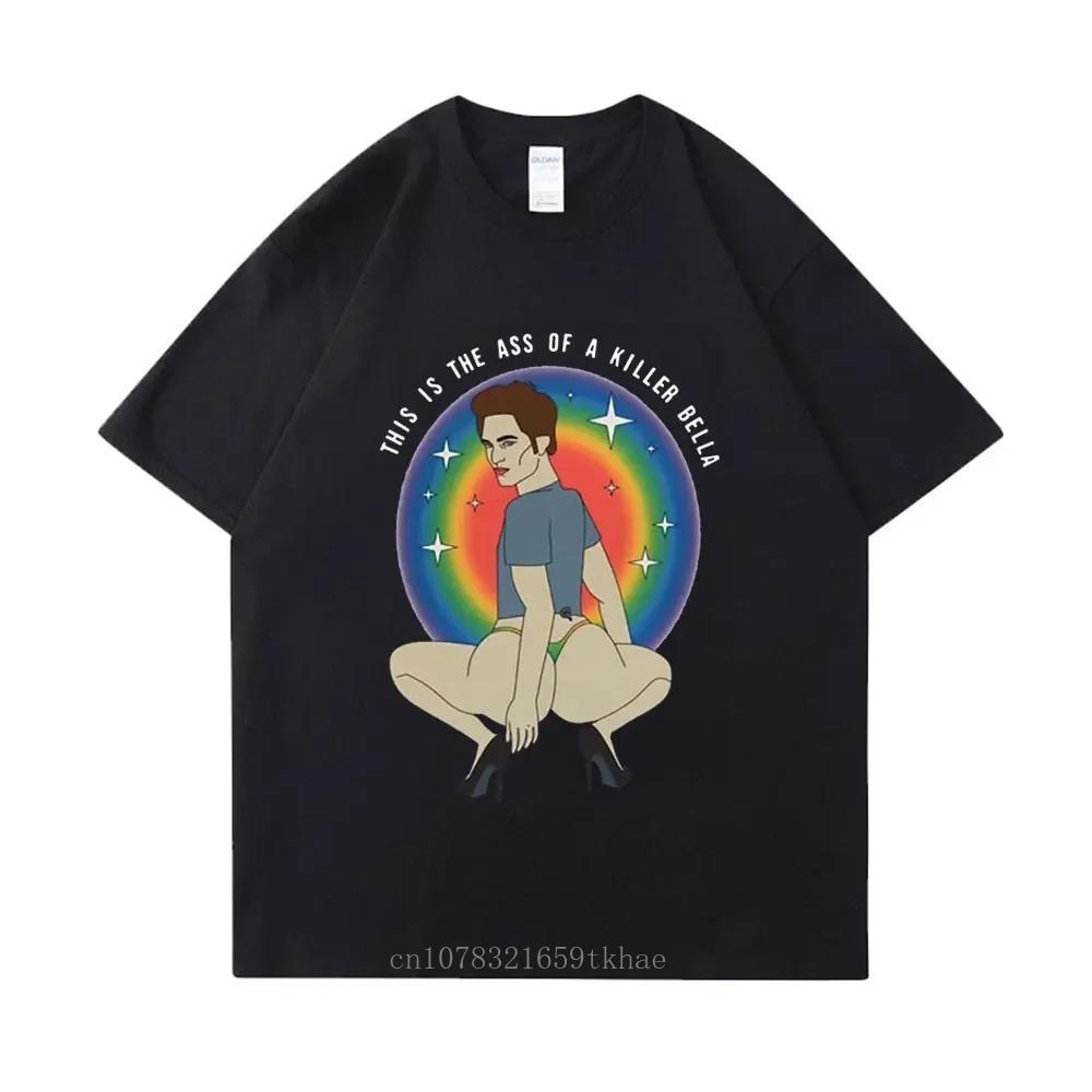 Это задница убийцы Белла футболка Сага Сумерки Графическая Смешные футболки Мужчины Женщины Высокое качество 100% хлопок футболка Мужчина