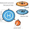 Портативная складная посадочная площадка для дронов - 75 см/55 см, уличный травяной координационный фартук