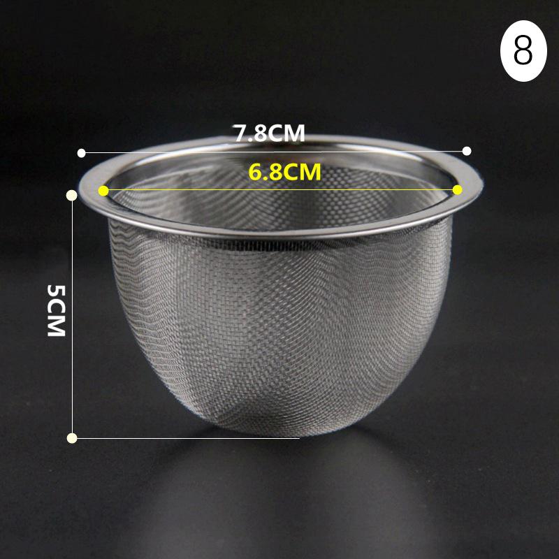 1 шт., многоразовый заварочный чайник из нержавеющей стали 304, ситечко для чая, чайник, чайный лист, фильтр для специй, кухонные аксессуары
