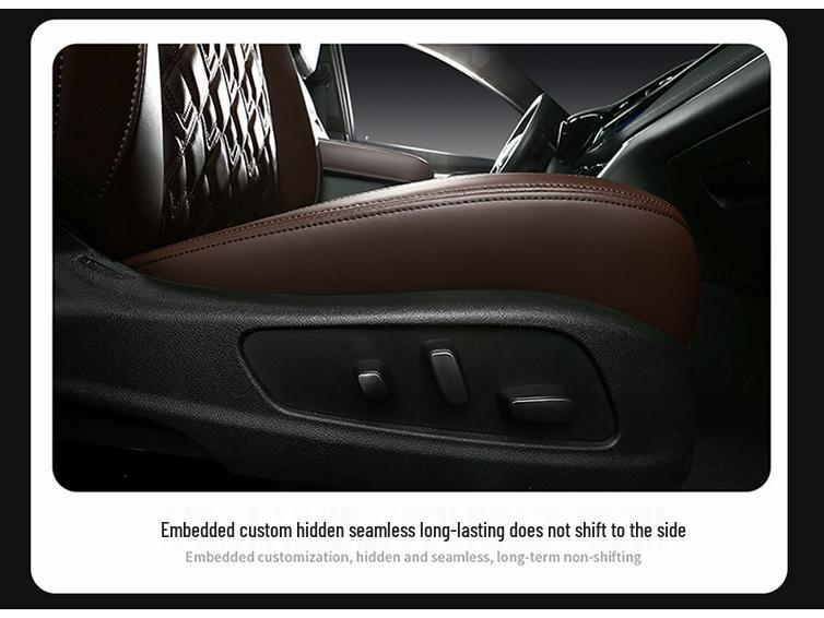 2024 T-Roc Чехол на сиденье из кожи наппа - Полный охват, Всесезонная подушка