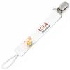 Planetee Attache Tétine Pour Prénom LOLA Bébé D'amour Abeille | Attache Sucette Cadeau Naissance