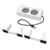 Game Console Cooling Stand Adjustable RGB Light Cooler Dock Station with 2 Extra USB Ports for XBOX