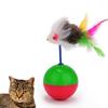 Кошка, котенок, забавная мышь, стакан, мяч, пластиковый тизер, игровая шуршащая игрушка