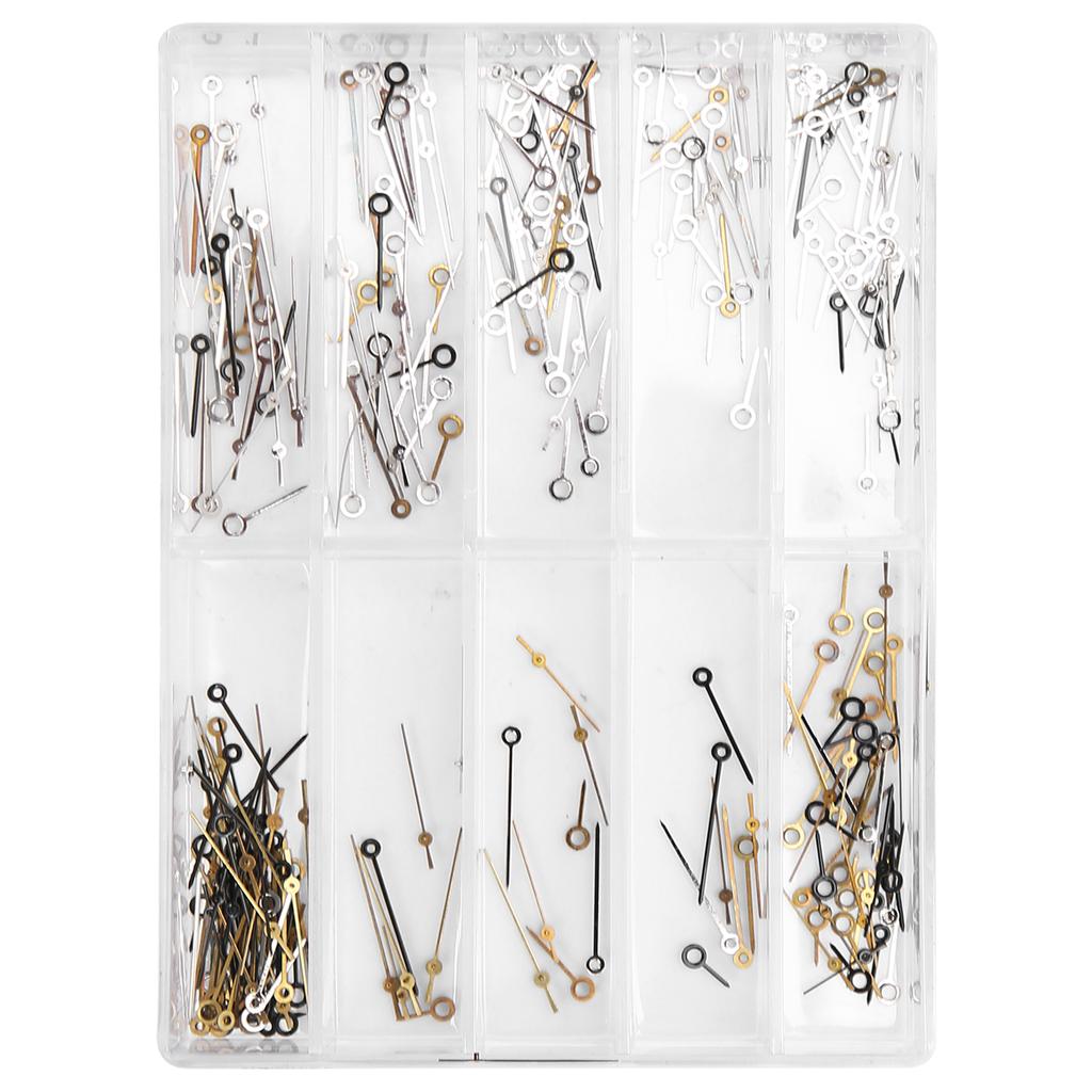 Светящиеся часы, часовая, минутная, секундная стрелки, сменные стрелки для часов 2035, черный, серебристый