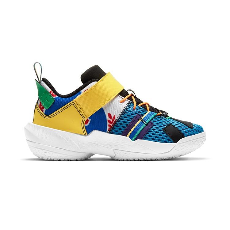 (PS) Air Jordan Why Not Zer0.4 4 'Черный Белый Красный' Детские DH0942-100