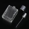 100Ml Clear Glass Mist Atomizer Square Refillable Portable Perfume Spray Bottle