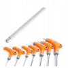 Hexagonal T-Handle Ball Head Allen Key Set Kraft&Dele