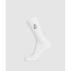 Gymshark Носки с рисунком «гиря» белые, одинарные I1b3f Wb57