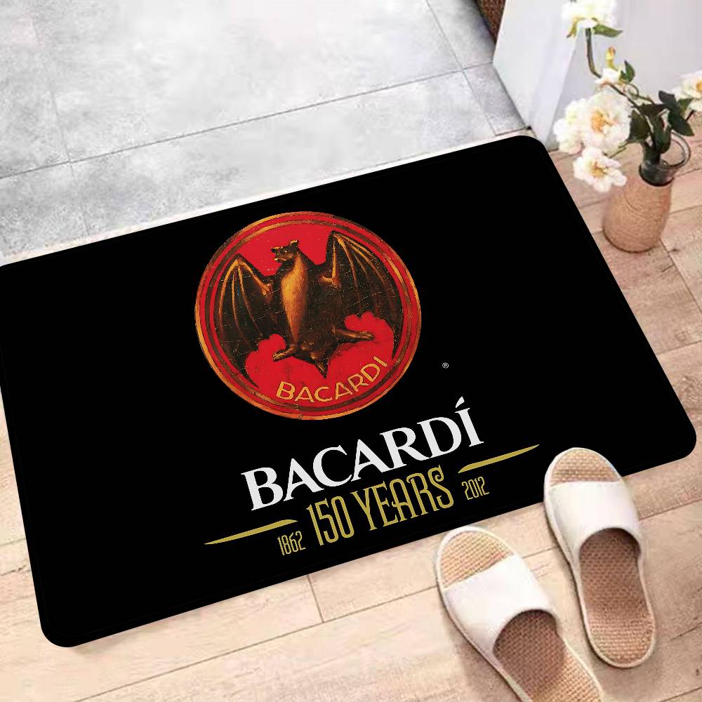 Bacardis Beer Bathroom Mat Kids Room Bedroom Decoration Balcony Anti-Slip Doormat Living Room Welcome Rug