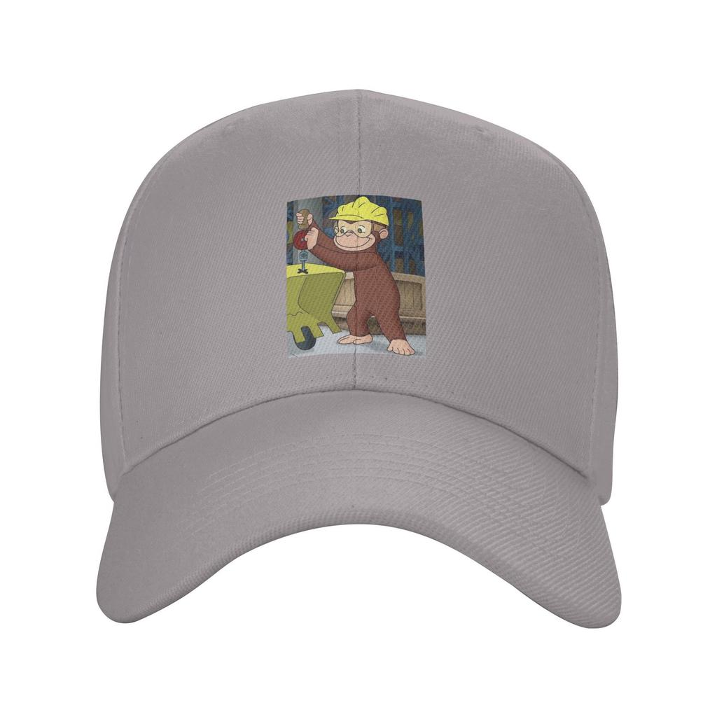 Unisex Baseball Hats Anime Curious George Monkey Outdoor Streetwear Summer Sports Baseball Caps Hip Hop Cap Casquette Hats