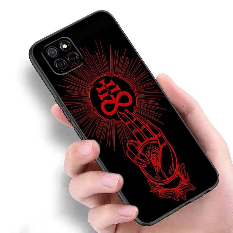 Чехол с демоническим сатанинским страшным черепом для Samsung A21 A30 A50 A52 S A13 A14 A22 A23 A32 A53 A73 5G A11 A12 A31 A33 A51 A70 A71 A72