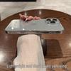 Прозрачный чехол для iPhone 17 с блестками, Полное покрытие, Защита от падений, Премиальное ощущение, Совместим с iPhone 13, 15 и 16.