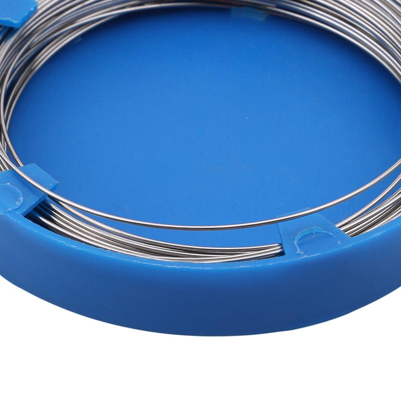 Стоматологическая проволока из нержавеющей стали 0,5/0,6/0,7/0,8/0,9/1,0 мм для хирургических инструментов для ортодонтических зубов