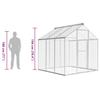 Outdoor Aviary Aluminum 183 x 178 x 194 cm