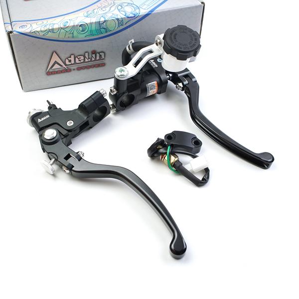 Adelin PX7 19RCS 17.5RCS Perch Clutch Motorcycle Brake Master Cylinder Cable Line Clutch Clamp 7/8" 22 For YAMAHA R3 MT07 ZX-6R