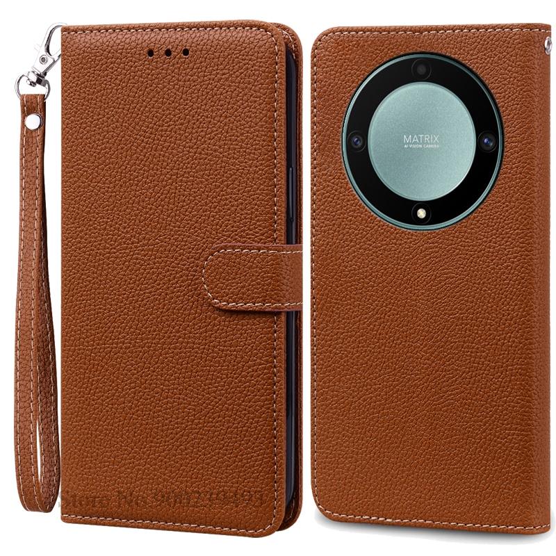 Для Honor X9A 5G чехол-кошелек кожаный флип-чехол для Honor X9A чехол-книжка-кошелек чехол для Honor X 9A силиконовый чехол Fundas