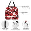 Nice One Van Halen Insulated Lunch Bag for Women Children Portable Food Boxes Thermal Lunch Box Tote