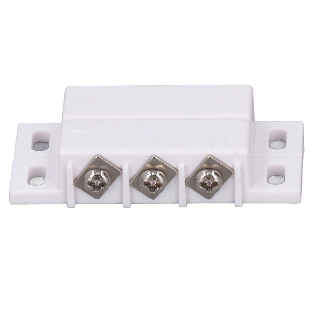 2 Sets Magnetic Reed Switch NO NC Wired Surface Mounted Magnetic Contact Switch for Door Window