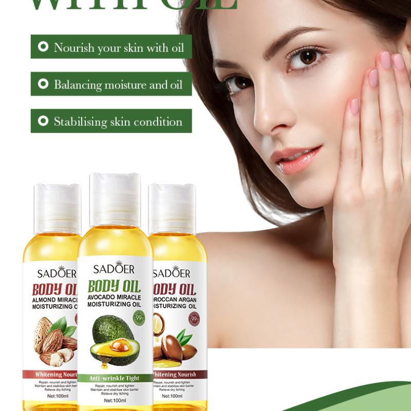 Комбинация увлажняющих масел Huaguo увлажняет и успокаивает кожу с помощью масла