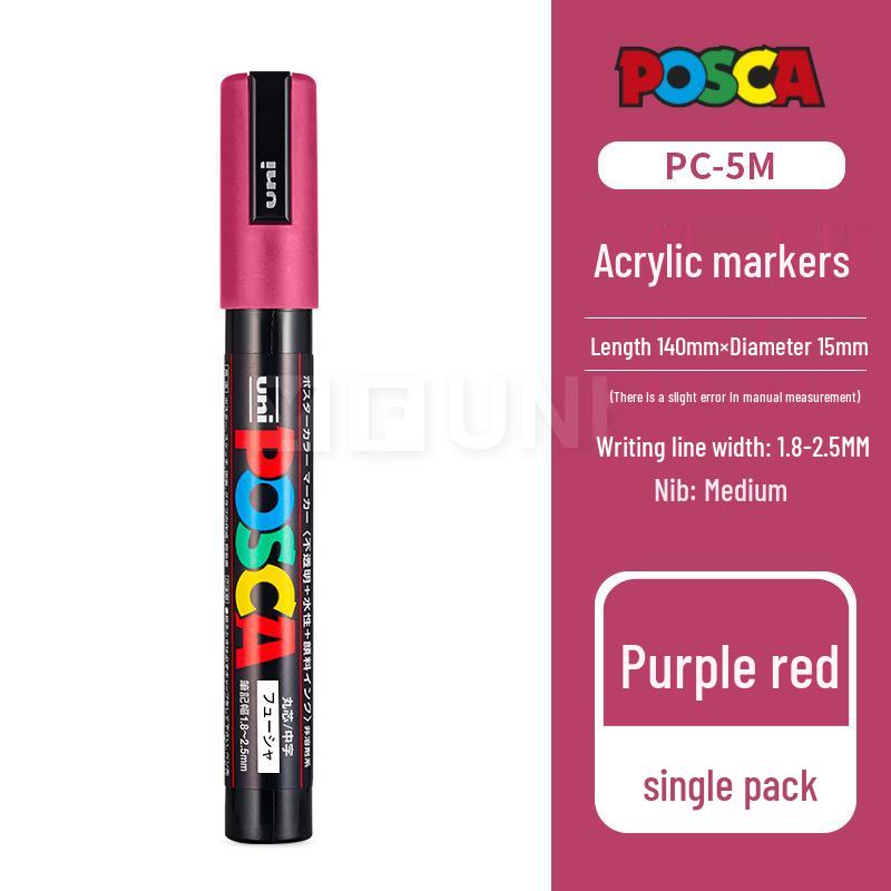 Маркер-краска Mitsubishi UNI POSCA PC-5M Белый для плакатов - Для больших объемов обращайтесь в службу поддержки