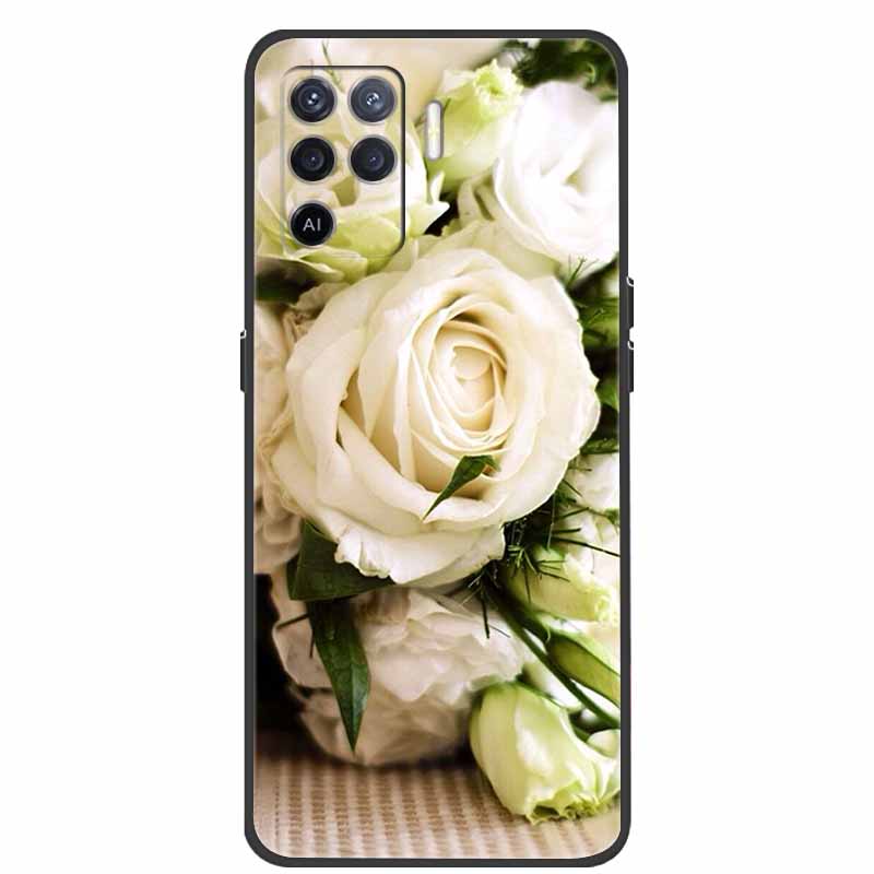 Для чехла OPPO Reno5 Lite Чехол Ударопрочный Мягкий силикон ТПУ Задняя крышка Для телефона Oppo Reno 5Z 5 Lite Чехол 5Lite CPH2205 Fundas