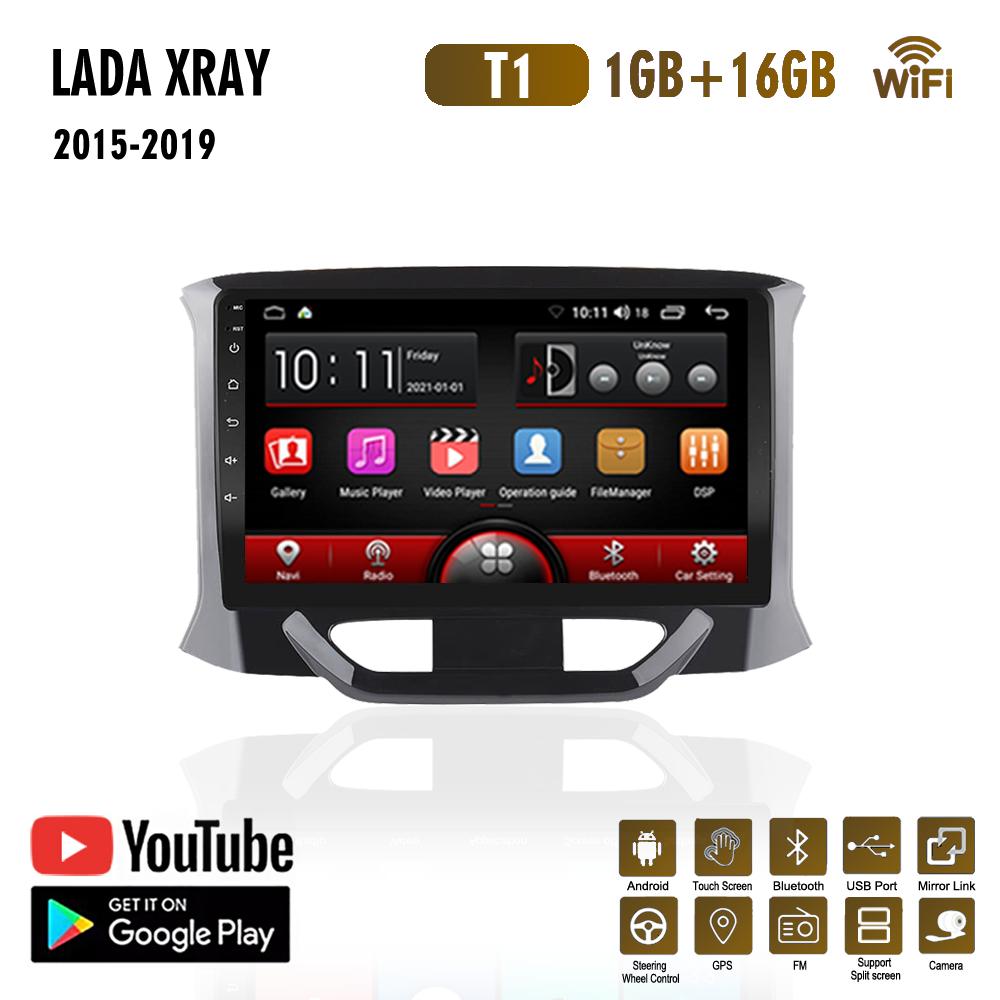 9-дюймовый Android для LADA Xray X ray 2015-2019 автомобильный радиоприемник GPS WIFI мультимедийный плеер авторадио штатное устройство 1 + 16 ГБ